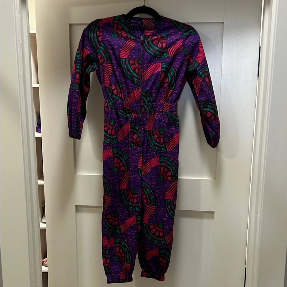 Ulla Johnson Purple and Pink Patterned jumpsuit - Picture 2 of 7